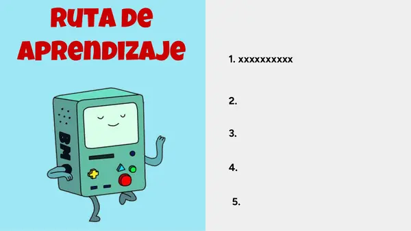 Plantilla PPT Hora de aventura- Editable