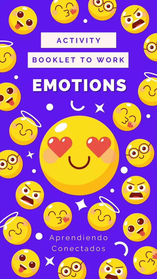 Activity booklet to work emotions