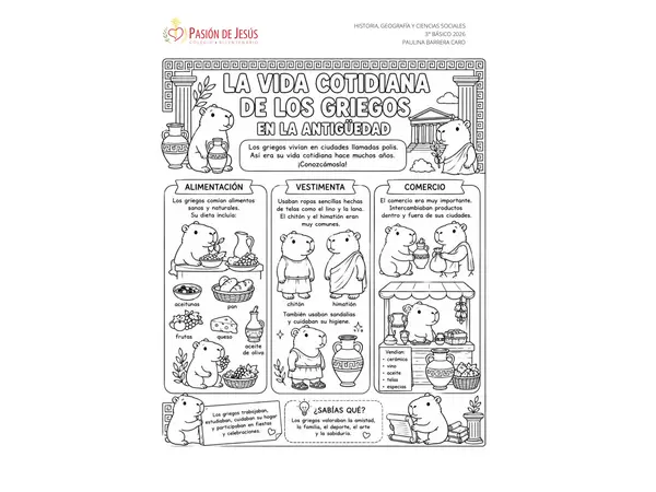 Vida cotidiana de la antigua Grecia