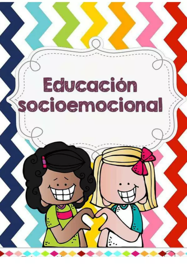  Cuaderno de educación socioemocional.
