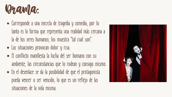 PPT UNIDAD 4. PODER Y AMBICIÓN: GÉNEROS DRAMÁTICOS MAYORES. 