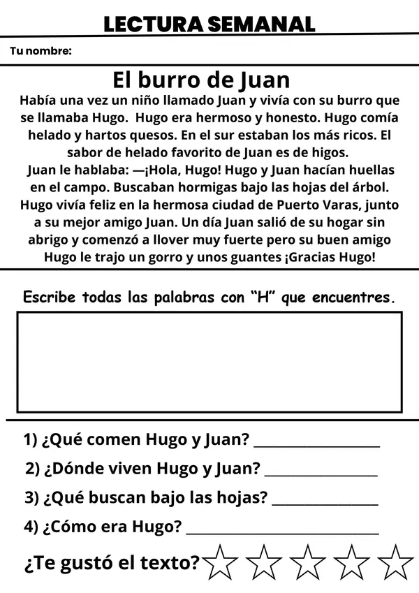 1ero básico: Lenguaje