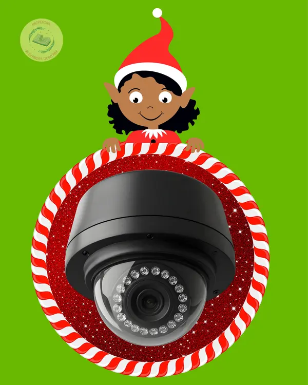 Decoración cámaras navideñas