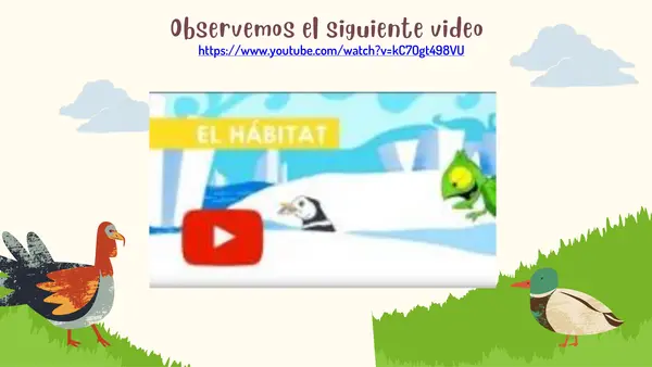 Los animales y sus hábitats 