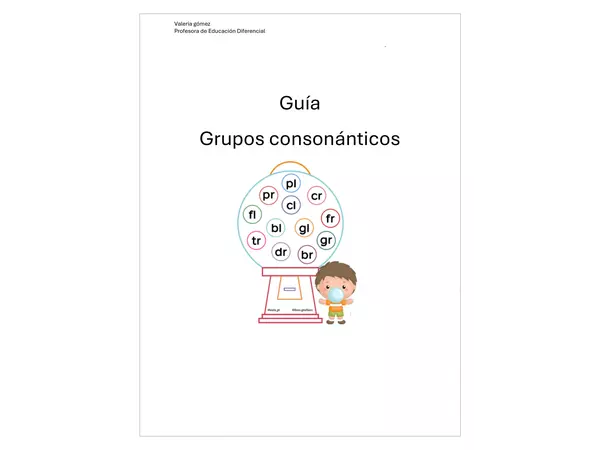 Cuadernillo grupos consonáticos