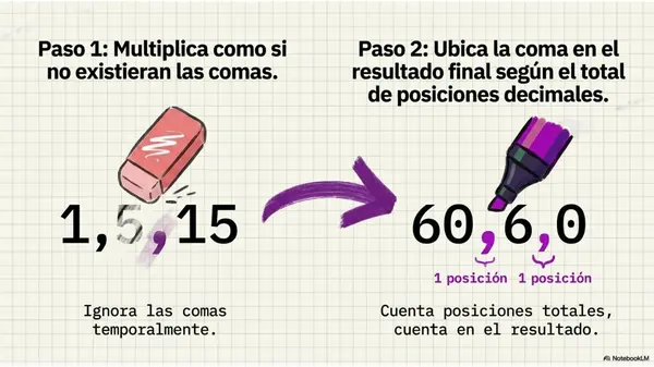 PPT Matemática 7° Básico OA2 Multiplicación de Números Decimales | 
