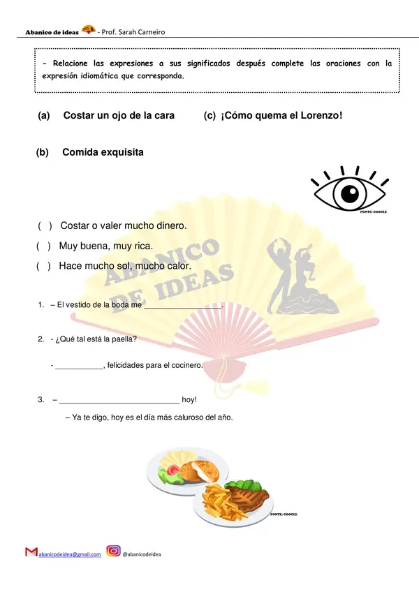 Expresiones idiomáticas