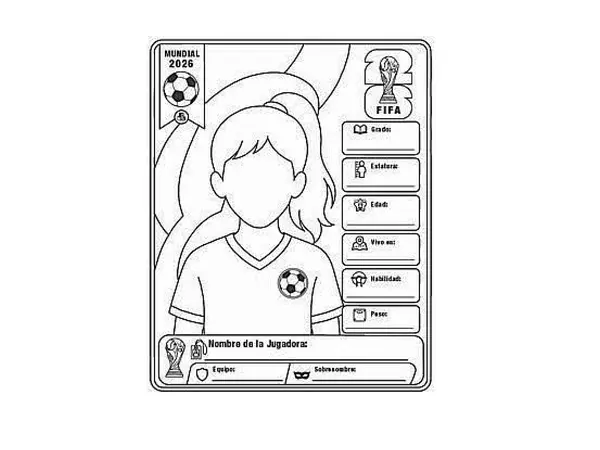 Crea tu personaje futbolero del mundial 2026