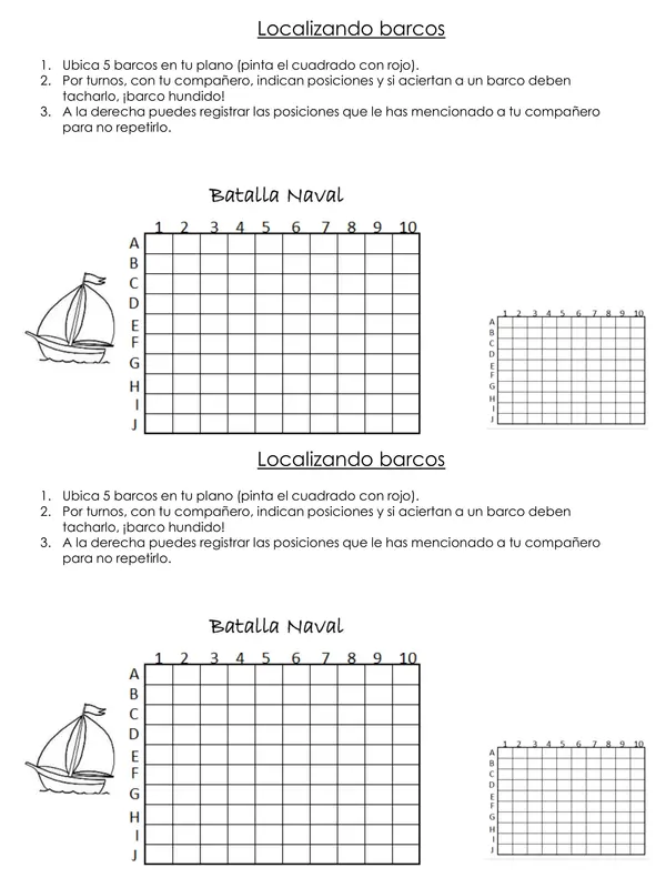Localización absoluta: barco hundido