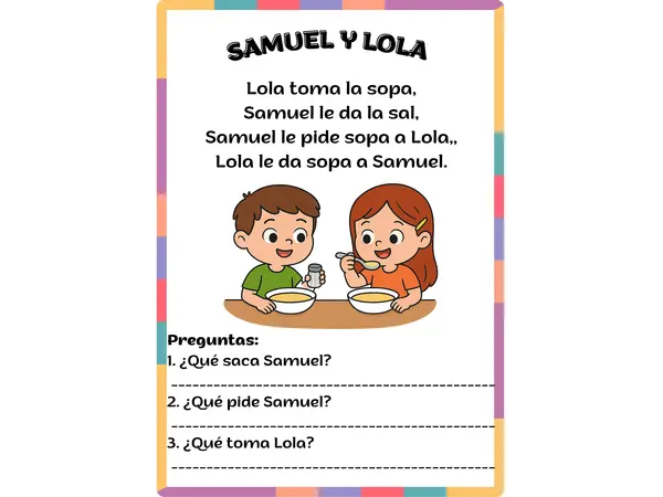 Pack de lecturas para 1° básico | Comprensión lectora inicial