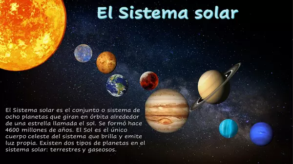 El Sistema Solar | profe.social