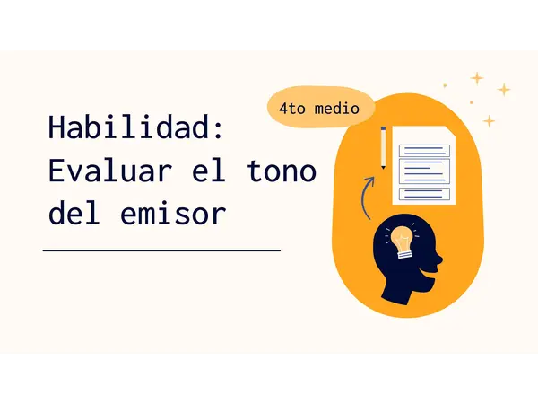 Habilidad: Evaluar el tono del emisor