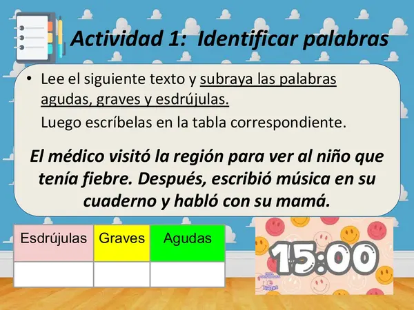 Gramática Jugando con las Tildes
