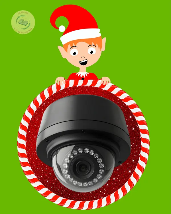 Decoración cámaras navideñas