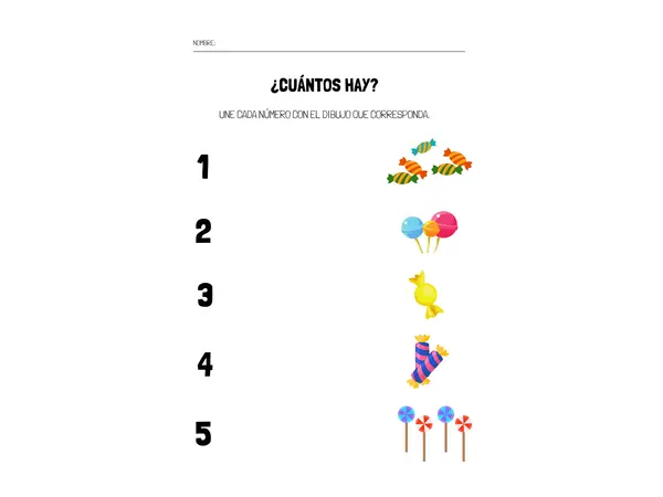 Números hasta el 5