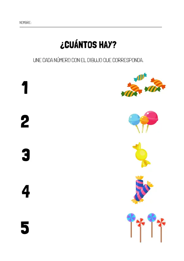 Números hasta el 5