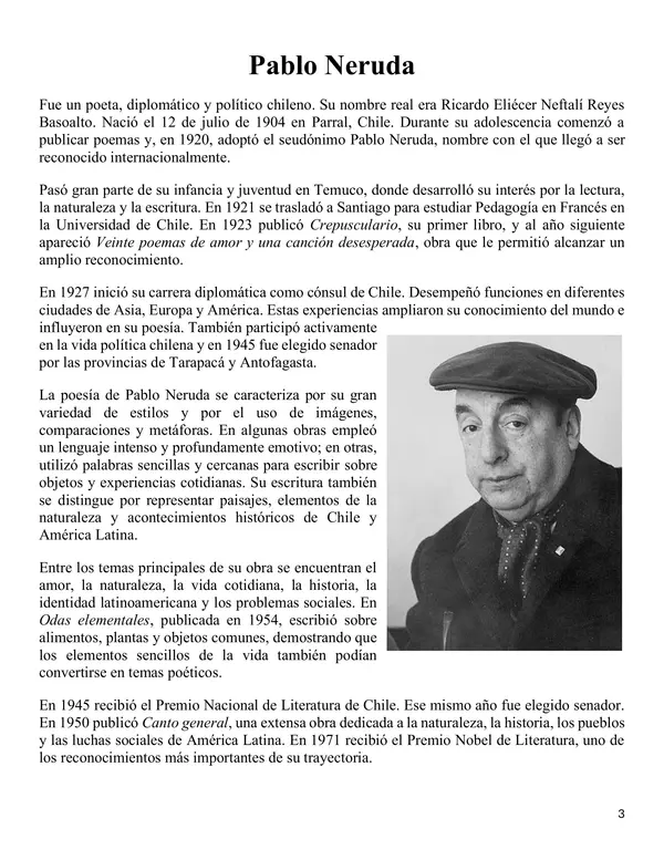Poetas chilenos