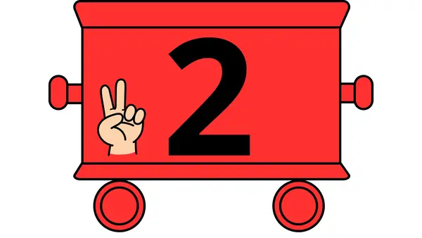 "¡Vamos contando! Armamos el tren del 1 al 10"