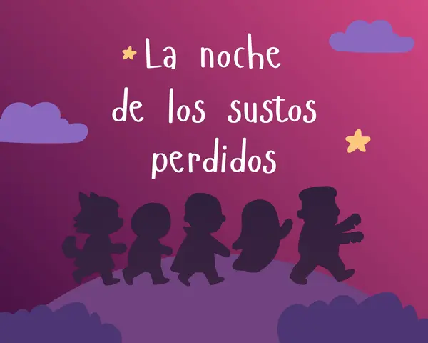 LIBRO RECORTABLE - LA NOCHE DE LOS SUSTOS PERDIDOS