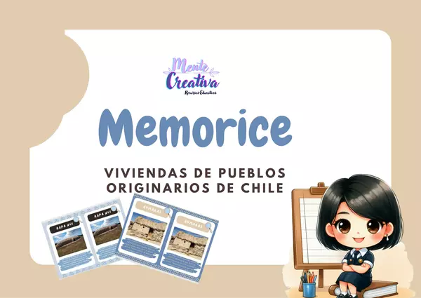 Memorice de Viviendas de Pueblos Originarios de Chile