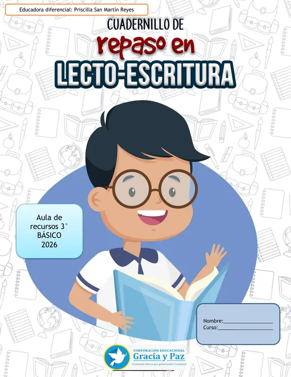 cUADERNILLO PARA REFORZAR LECTO ESCRITURA
