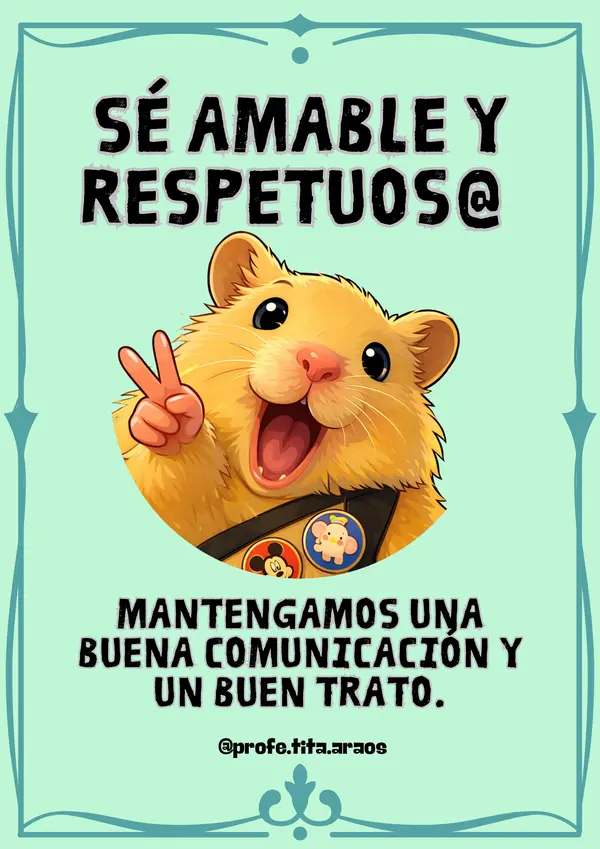 NORMAS de la clase