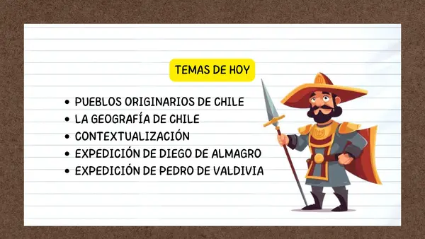 Presentación "Conquista de América - Parte II: Chile" 
