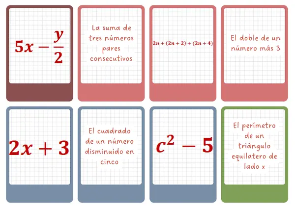 Memorice matemático