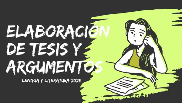ACTIVIDAD ELABORAR TESIS Y ARGUMENTOS