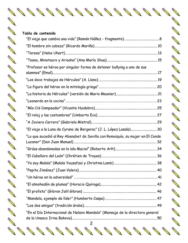 Bitácora de Lecturas N°1 - Cuadernillo de Lecturas Diarias