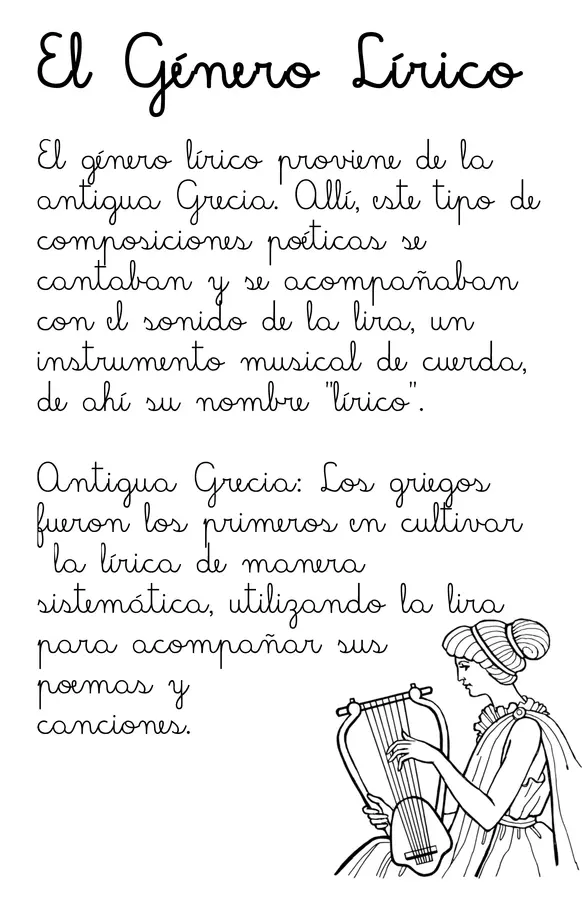 Género Lírico 
