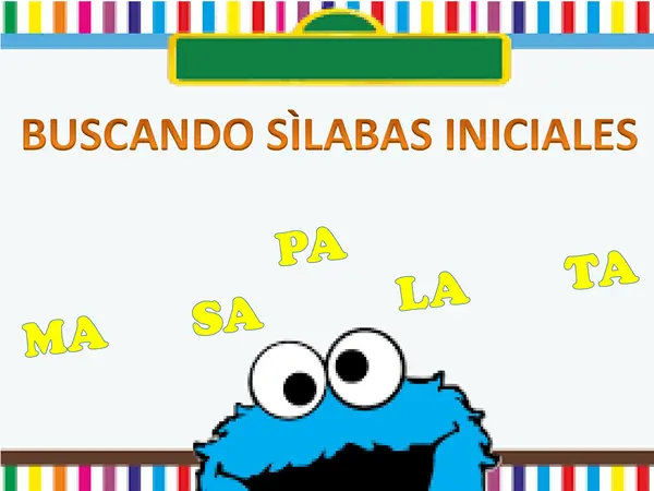 Silabas iniciales