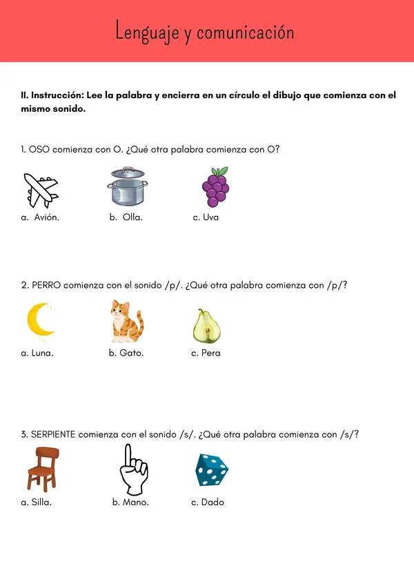 Ensayo 1°Básico 2026 EXAMEN LIBRE