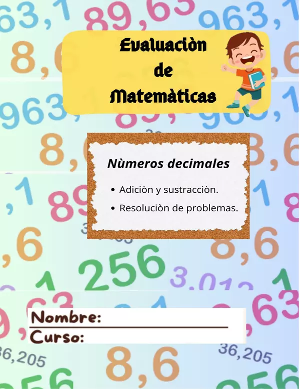 Evaluación de números decimales