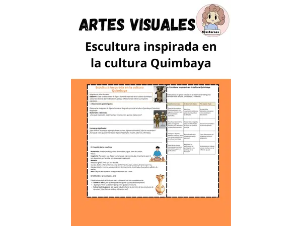 Artes visuales: modelar con greda