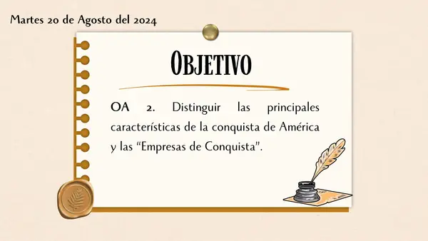 Proceso de Conquista - 5°año Básico