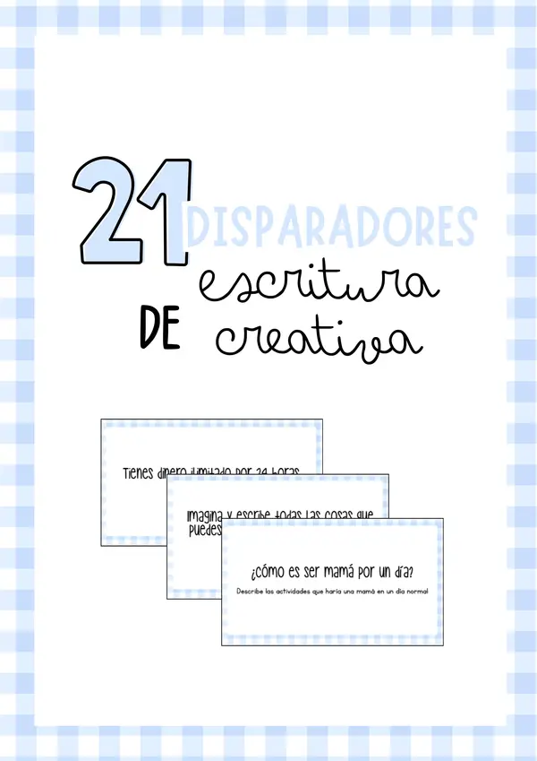21 Disparadores de escritura creativa