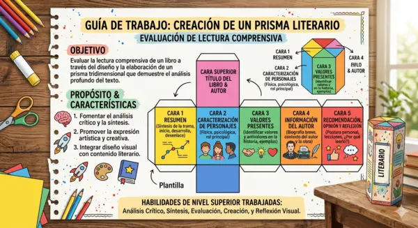 GUÍA PARA REALIZAR PRISMA LITERARIO
