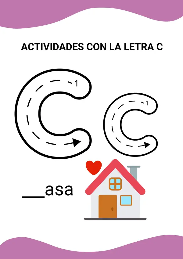 Cuadernillo de lectoescritura – Letra C