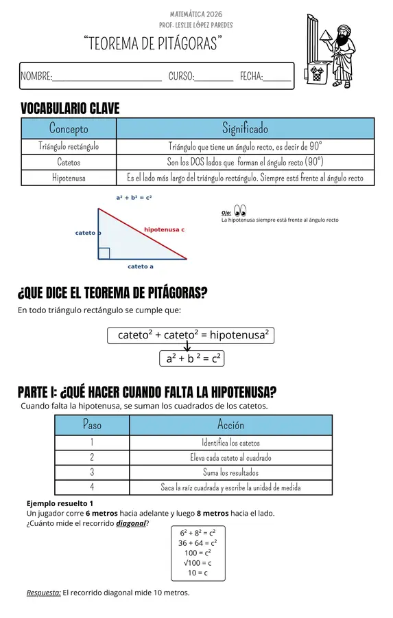 Teorema de Pitágoras