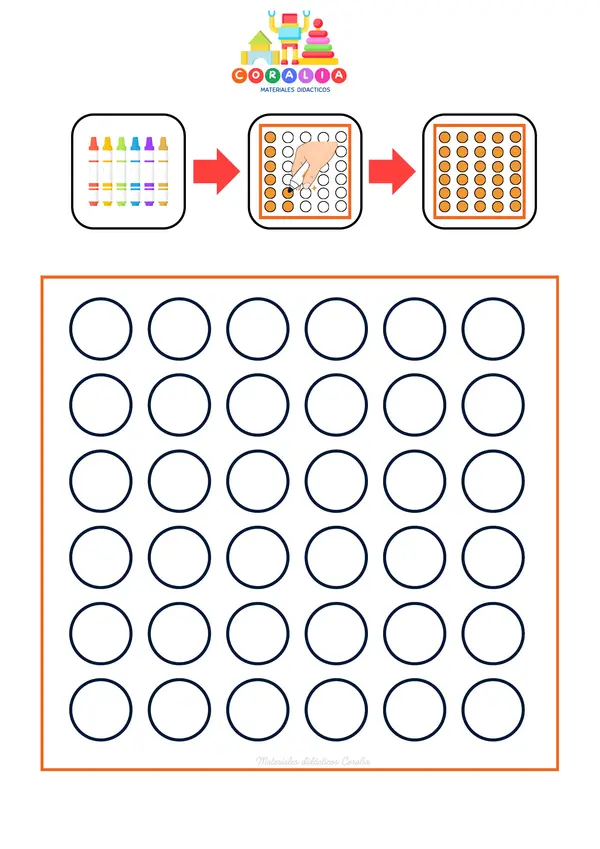 FIGURAS GEOMETRICAS (DOT MARKERS)