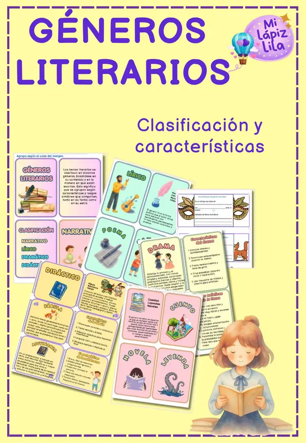 GÉNEROS LITERARIOS