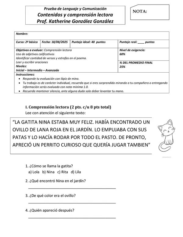 Unidad 3 LEO PRIMERO SEGUNDO BÁSICO 