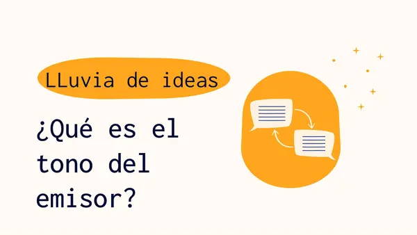 Habilidad: Evaluar el tono del emisor