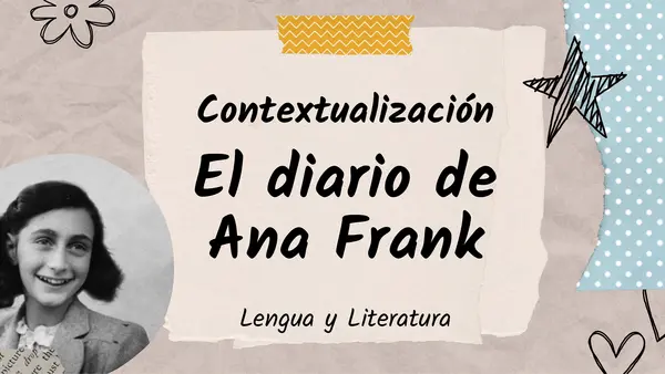 Contextualización: El diario de Ana Frank