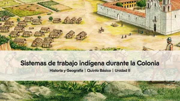 Sistemas de trabajo indígena durante la Colonia | Quinto Básico
