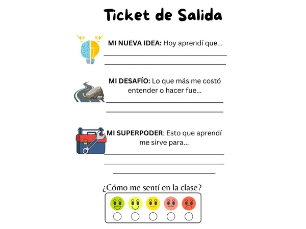 Ticket de salida