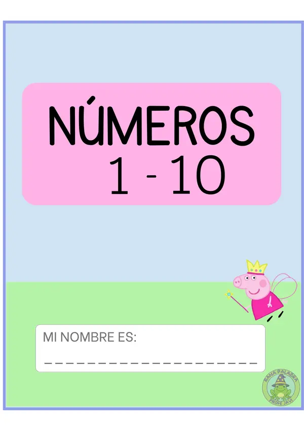 Cuadernillo Pepa Pig 