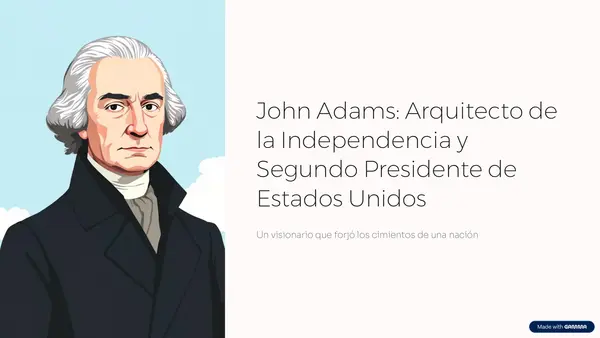 John Adams (Segundo presidente de EEUU)