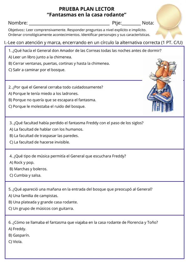 Prueba Fantasmas en la casa rodante